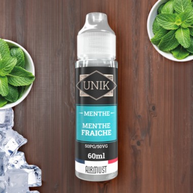 Unik • Menthe fraîche 60ml...